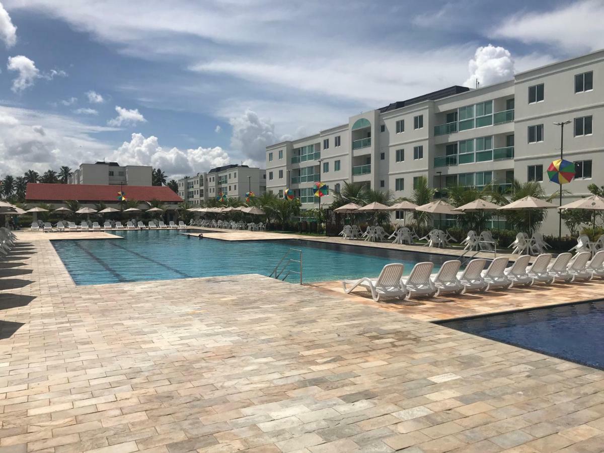 Flat Excelente Em Porto De Galinhas Palm Village Acqua Frente Para As Piscinas Exterior photo