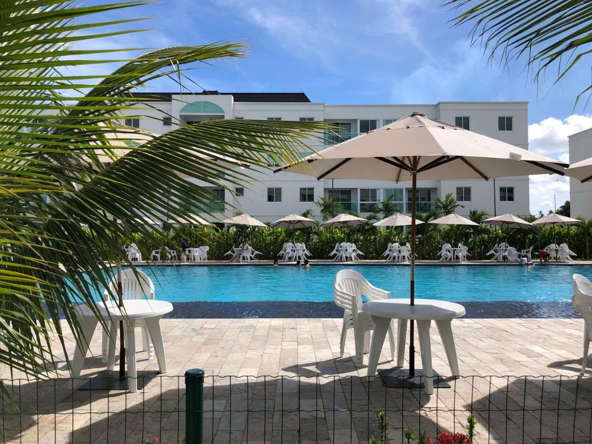Flat Excelente Em Porto De Galinhas Palm Village Acqua Frente Para As Piscinas Exterior photo