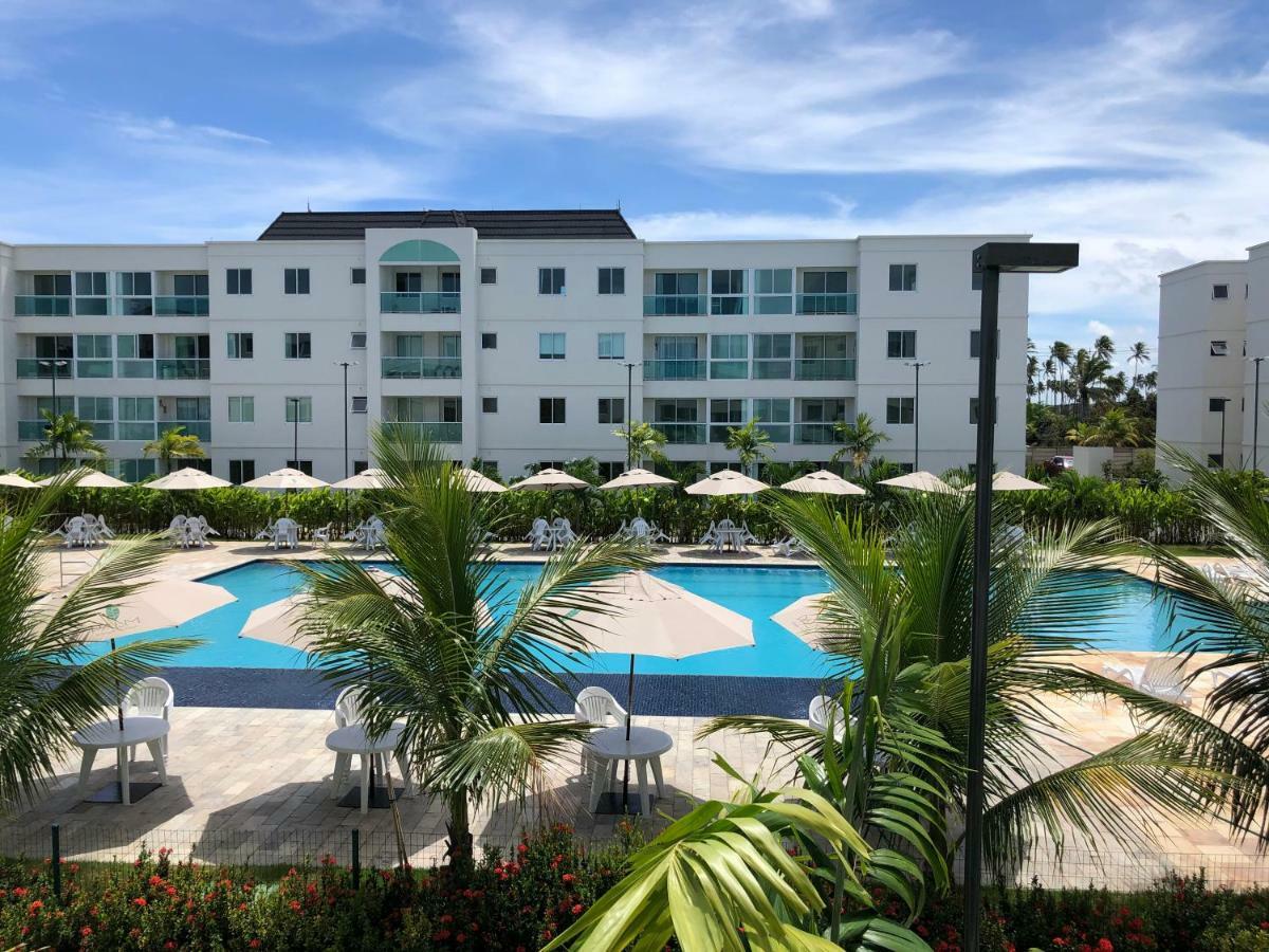 Flat Excelente Em Porto De Galinhas Palm Village Acqua Frente Para As Piscinas Exterior photo